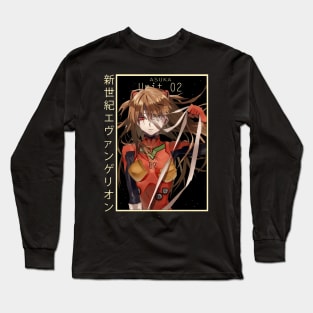 Asuka Evangelion Long Sleeve T-Shirt